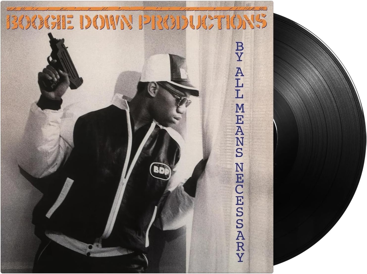 By All Means Necessary por Boogie Down Productions — capa do álbum