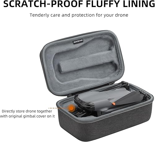 Miniatura 2 de Anbee Air 3S - Funda de transporte para dron, caja de almacenamiento compatible con DJI Air 3 3S RC Quadcopter (DJI Air 3 Drone Case)