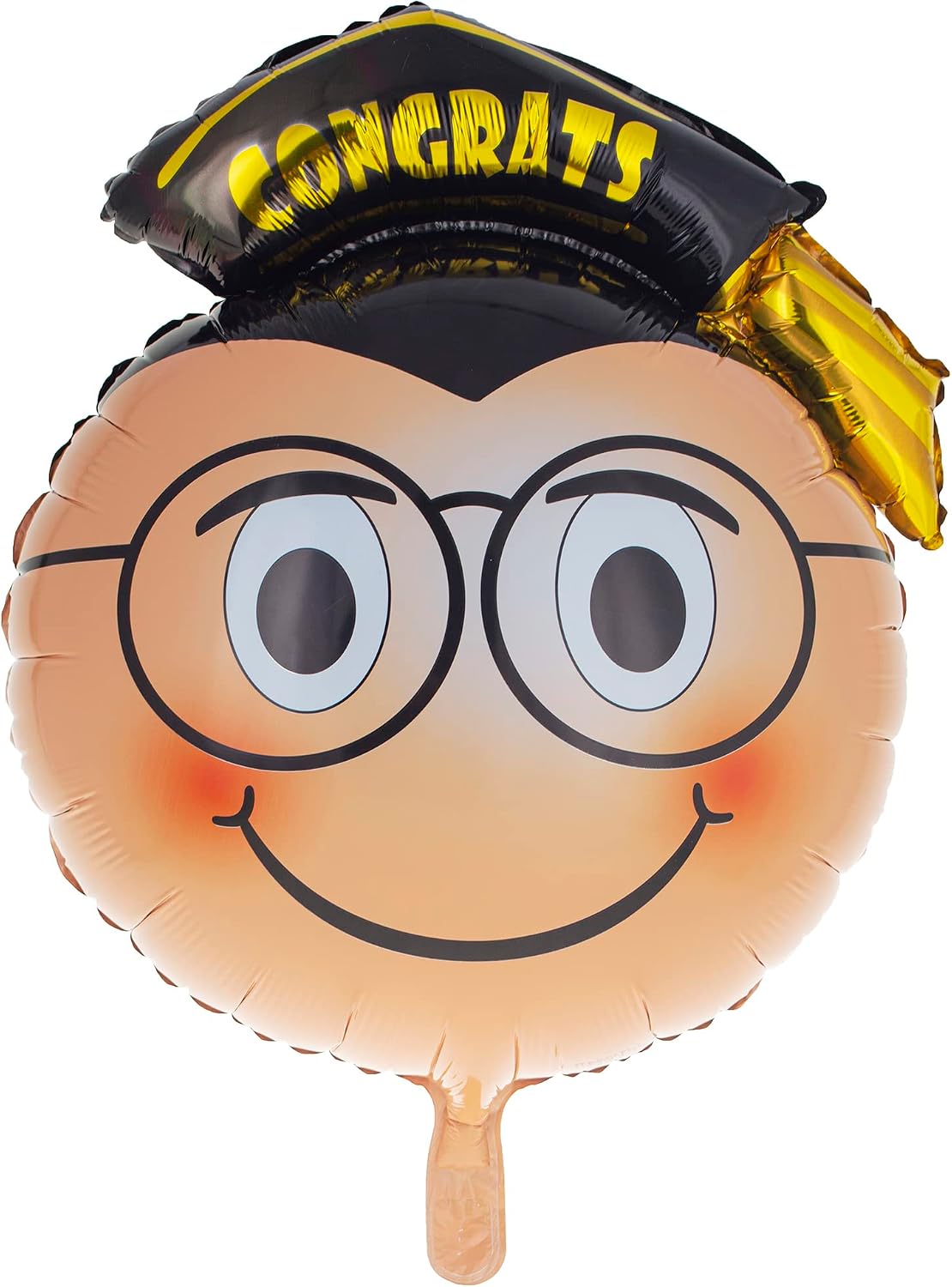 Smiley Face Mylar Balloon: Groovy Retro Party Decor (18 Inch