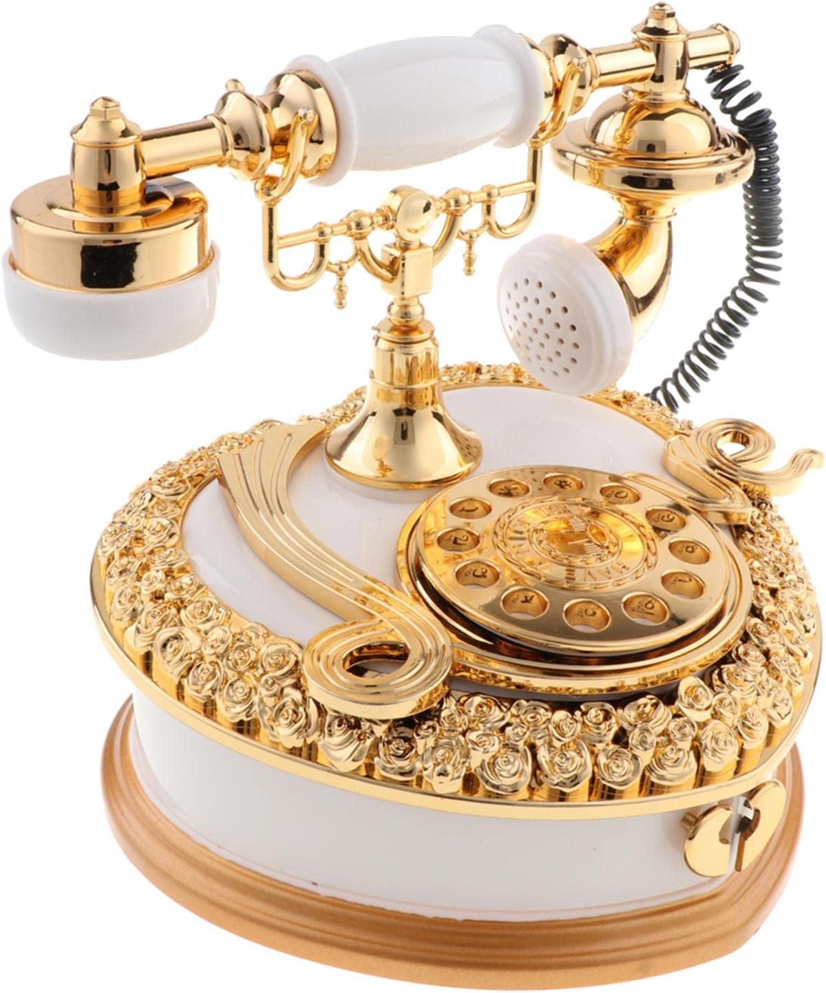 LoveinDIY Box Jewelry Storage Dialing Telephone Home Decoration Toys