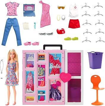 Barbie Dream Closet Doll and Playset