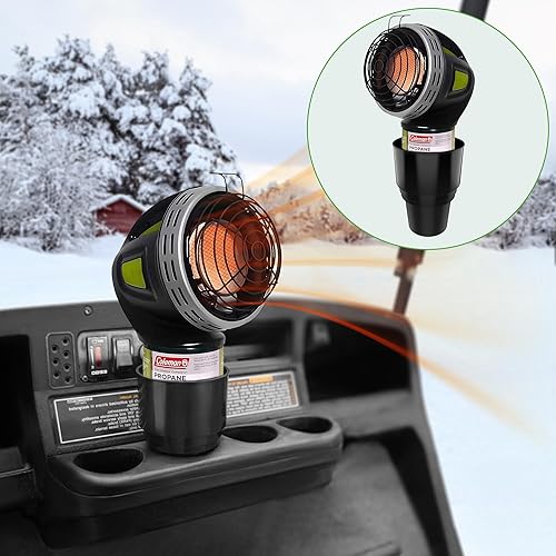 Miniatura 2 de 10L0L Calentador de carrito de golf Soporte para tazas de propano (no calentador incluido) para EZGO Club Car Yamaha, soporte de repuesto para