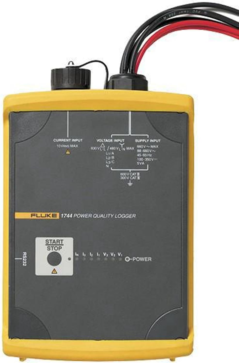 Fluke 1744 Power Quality Logger Memobox (with Probes) Amazon.ca