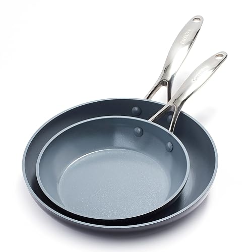 Valencia Pro Hard Anodized Healthy Ceramic Nonstick 8" and 10"
