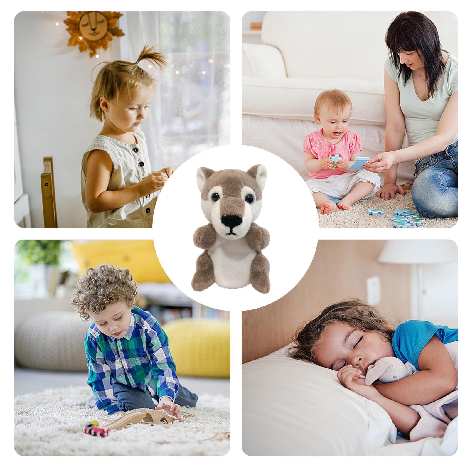 Marionnettes à main pour adultes | Marionnette de conte de fées pour raconter des histoires – interactive pour le divertissement familial, la salle de classe et l'éducation préscolaire
