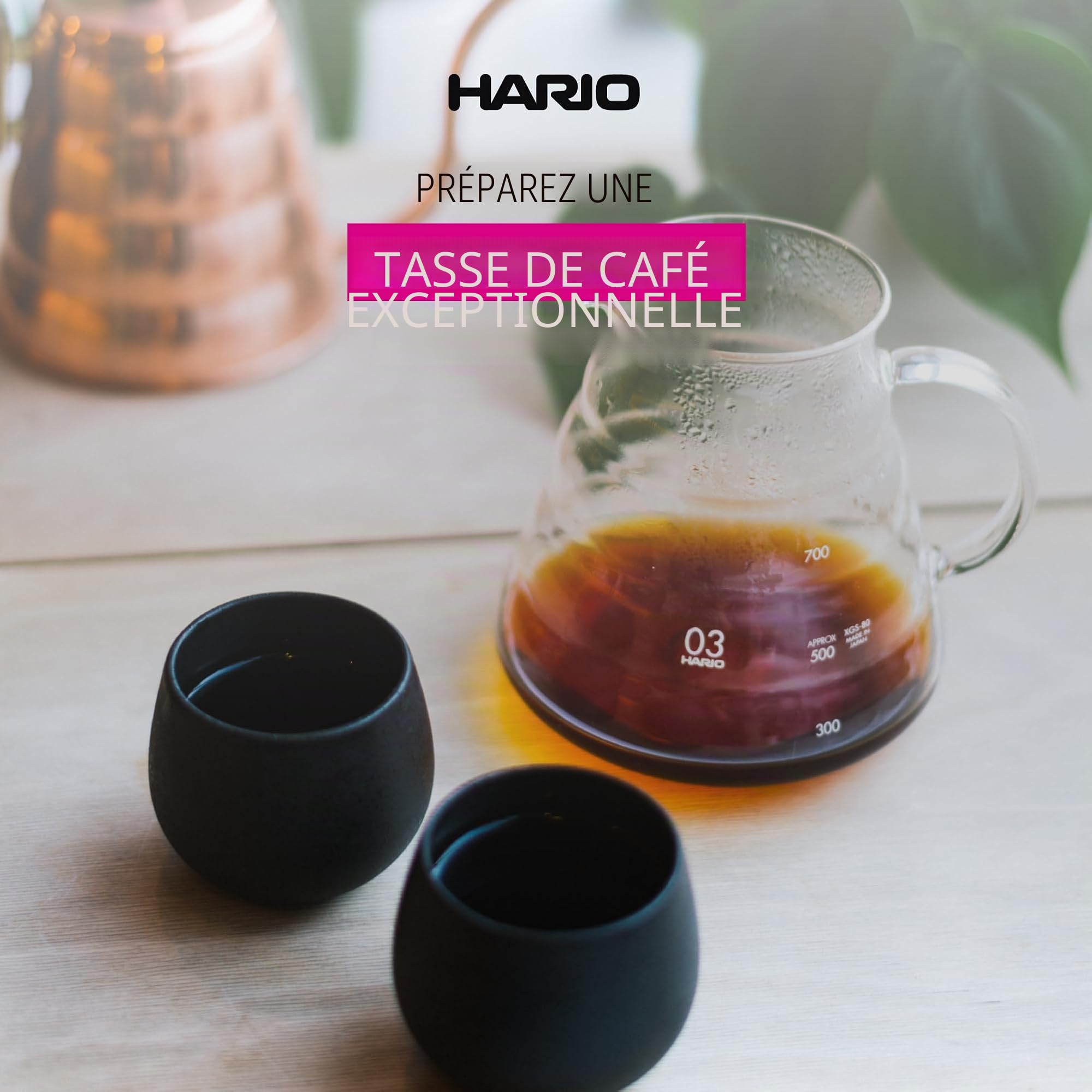 V60 Range Serveur 600 ml Transparent