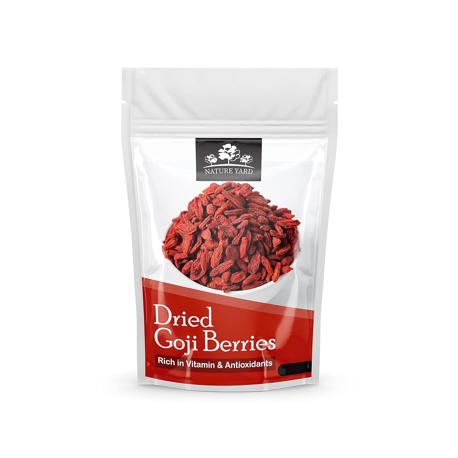 NATURE YARD Goji Berry Dry Fruit (Whole Dried Berries) 150gm Naturally Dried Fruit Amazon