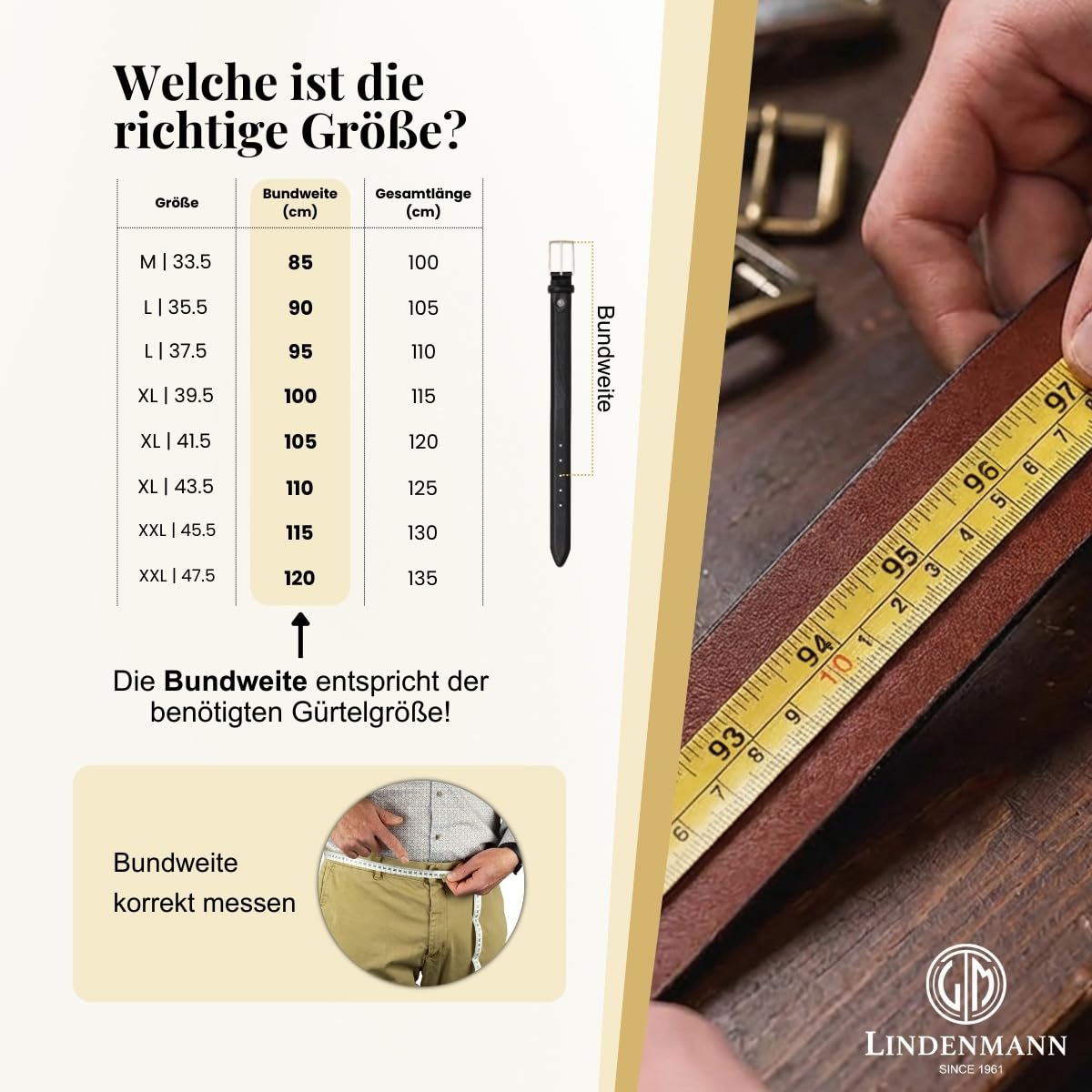 LINDENMANN Textil-Flechtgürtel Damen dunkelblau klassischer Stretchgürtel perfekt für Golf geeignet, silberfarbene Schließe, 3,5 cm breit