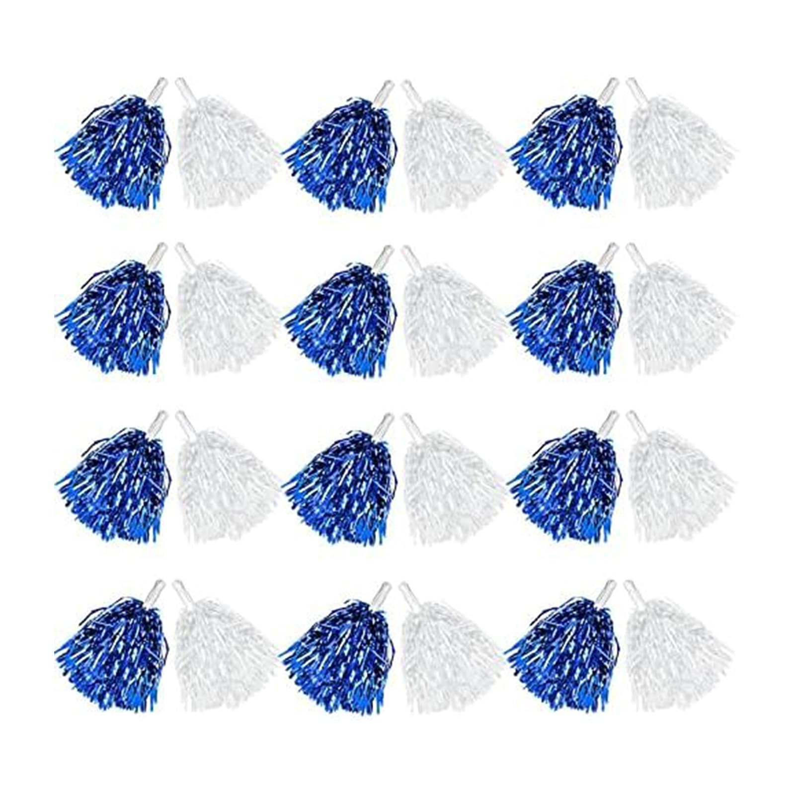 Teams Spirit Sports Party Dance Cheering Cheerleader Pompoms Handheld Cheerleader with Handle for Kids Adults Cheerleading