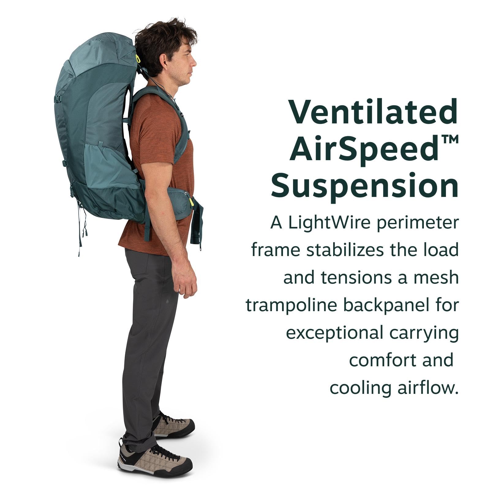 Osprey Farpoint Trek 55 Czarny
