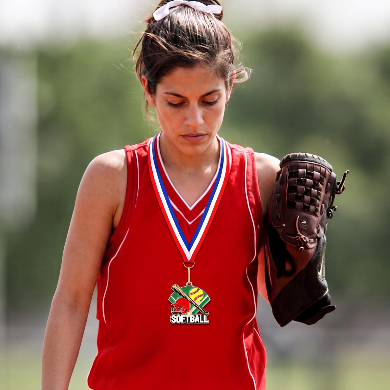 Tondiamo 24/48 medallas de Premio, medallas Deportivas a Granel con Cintas para el Cuello, 2 Pulgadas, Premio Ganador, Regalo para Fiestas temáticas Deportivas, torneos de Equipo, Partido Escolar