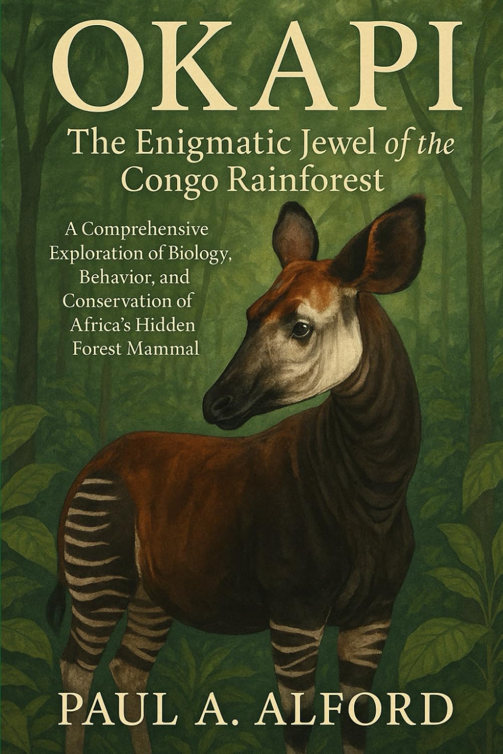 Okapi The Enigmatic Jewel of the Congo Rainforest: A Comprehensive Exploration of Biology, Behavior, and Conservation of Africa’s Hidden Forest Mammal