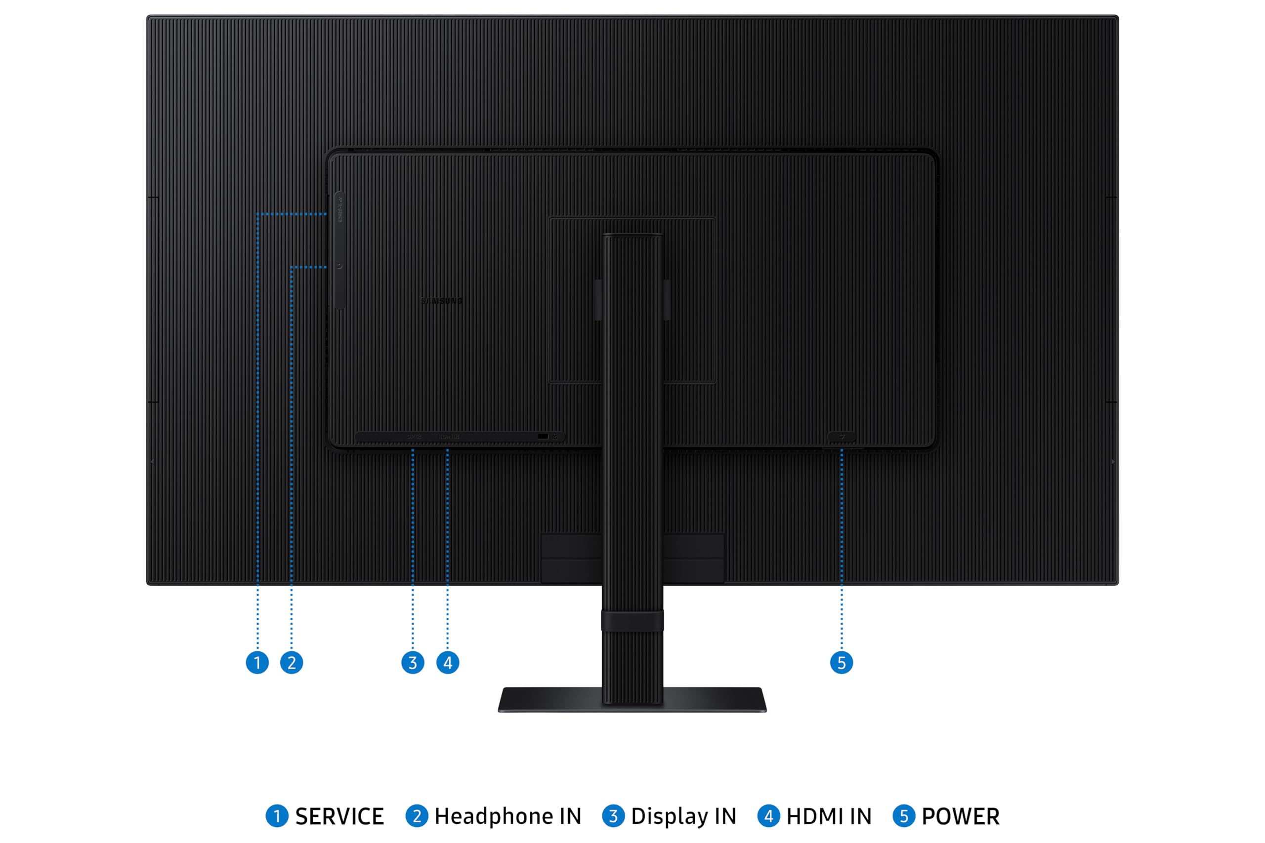 Samsung ViewFinity S7 S32D700EAU - Serie S70D - Monitor LED - 80 cm (32")