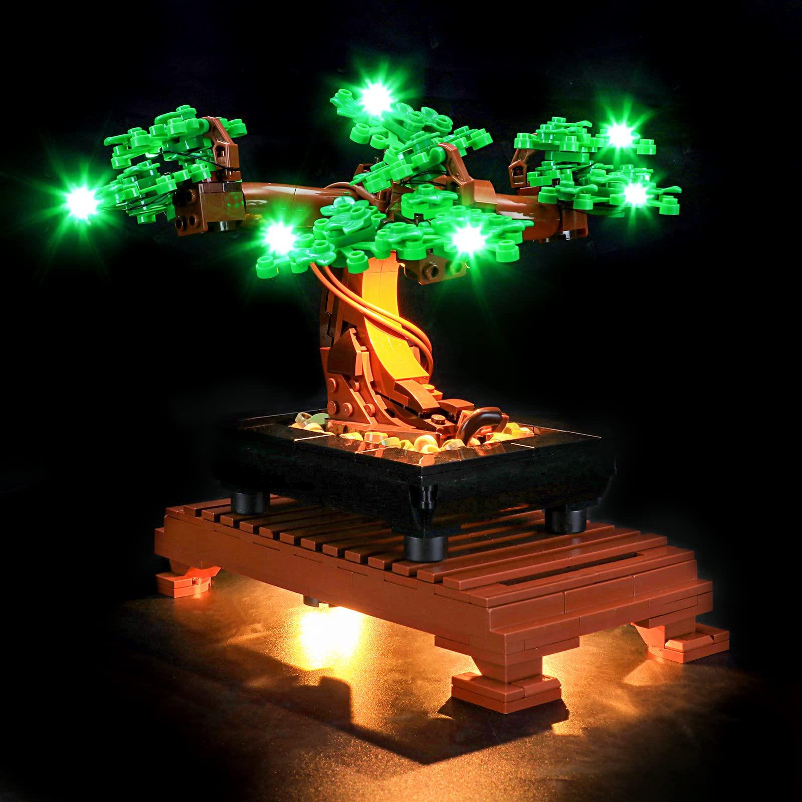 Amazon.com: YEABRICKS LED Light Kit for Lego - Creator Expert Bonsai  Tree(Green) Building Blocks Model, LED Light Set Compatible with 10281(Lego  Set NOT Included) : Toys & Games