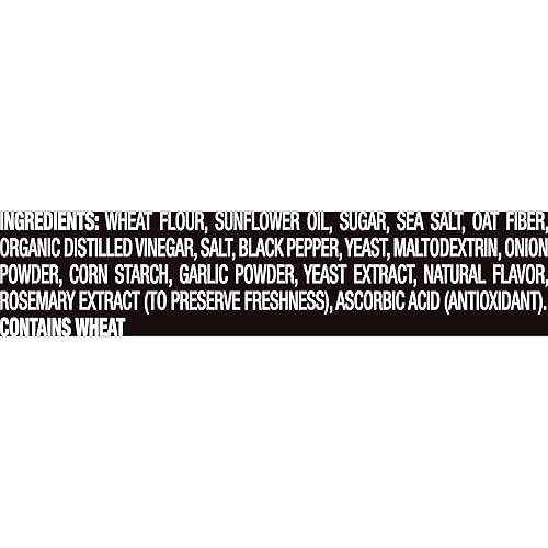 Miniatura 3 de New York Style Patatas fritas de bagel, sal marina y pimienta agrietada, 6 onzas