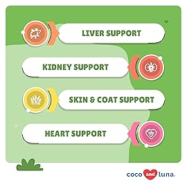 Milk Thistle for Dogs - 120 Chewable Tablets - Silymarin - Liver and Kidney Support with EPA & DHA - Detox - Liver Supplement for Dogs with Choline and L-Arginine