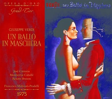OPD 7048 Verdi-Un ballo in maschera Italian-English Libretto Opera dOro Grand Tier