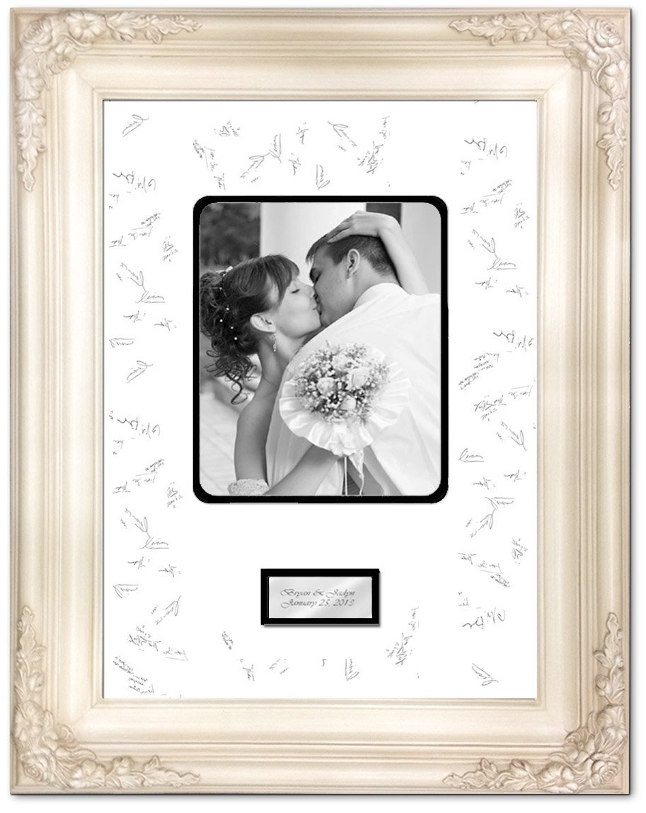 Anniversary Signature Frame Personalized Anniversary Decor Photos