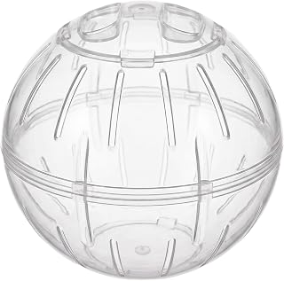 Leiser Gymnastikball, Spielzeug, Kunststoff, Spinner, Hamster, Laufen für Zuckergleiter, kleine Mäuse, Rennmäuse, Hamster, Übungsball, Kleintier-Übungsräder (10 cm)