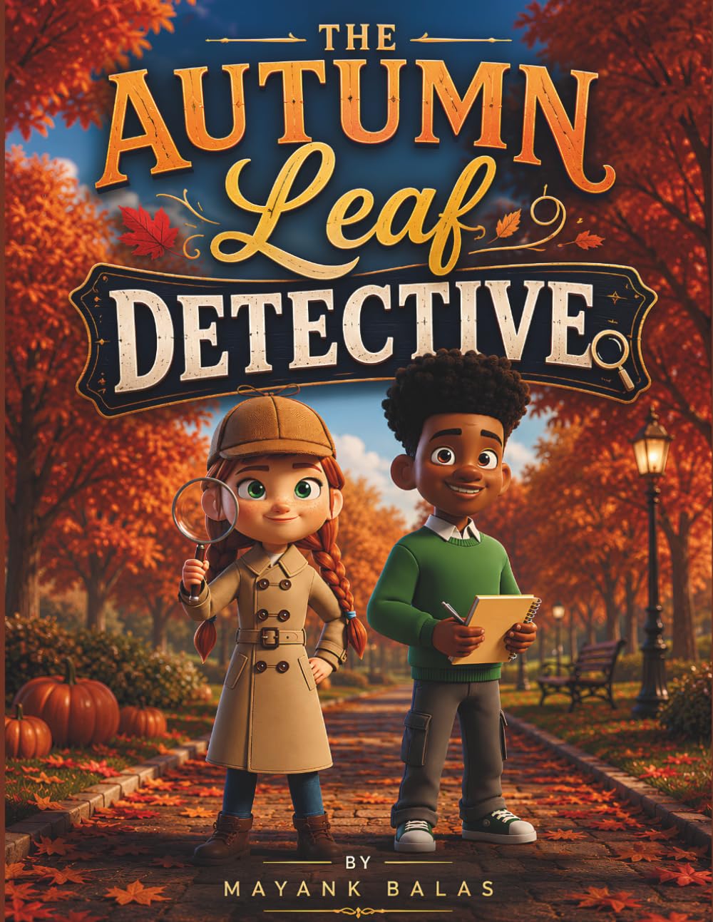 Autumn Leaf Detective: A Cozy Fall Adventure About Clues, Friendship, and a Beautiful Leaf Mystery For Kids Ages 4-9