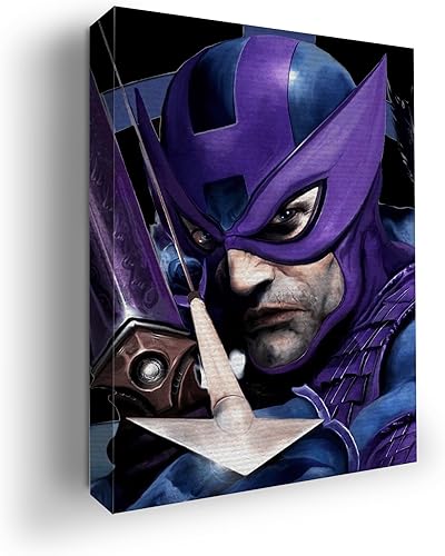 Miniatura 168 de MAVIS PRINT Dead Poool - Decoración de pared Marval de 12 x 16 pulgadas, impresión HD y marco de madera, decoración moderna de pared para Annt