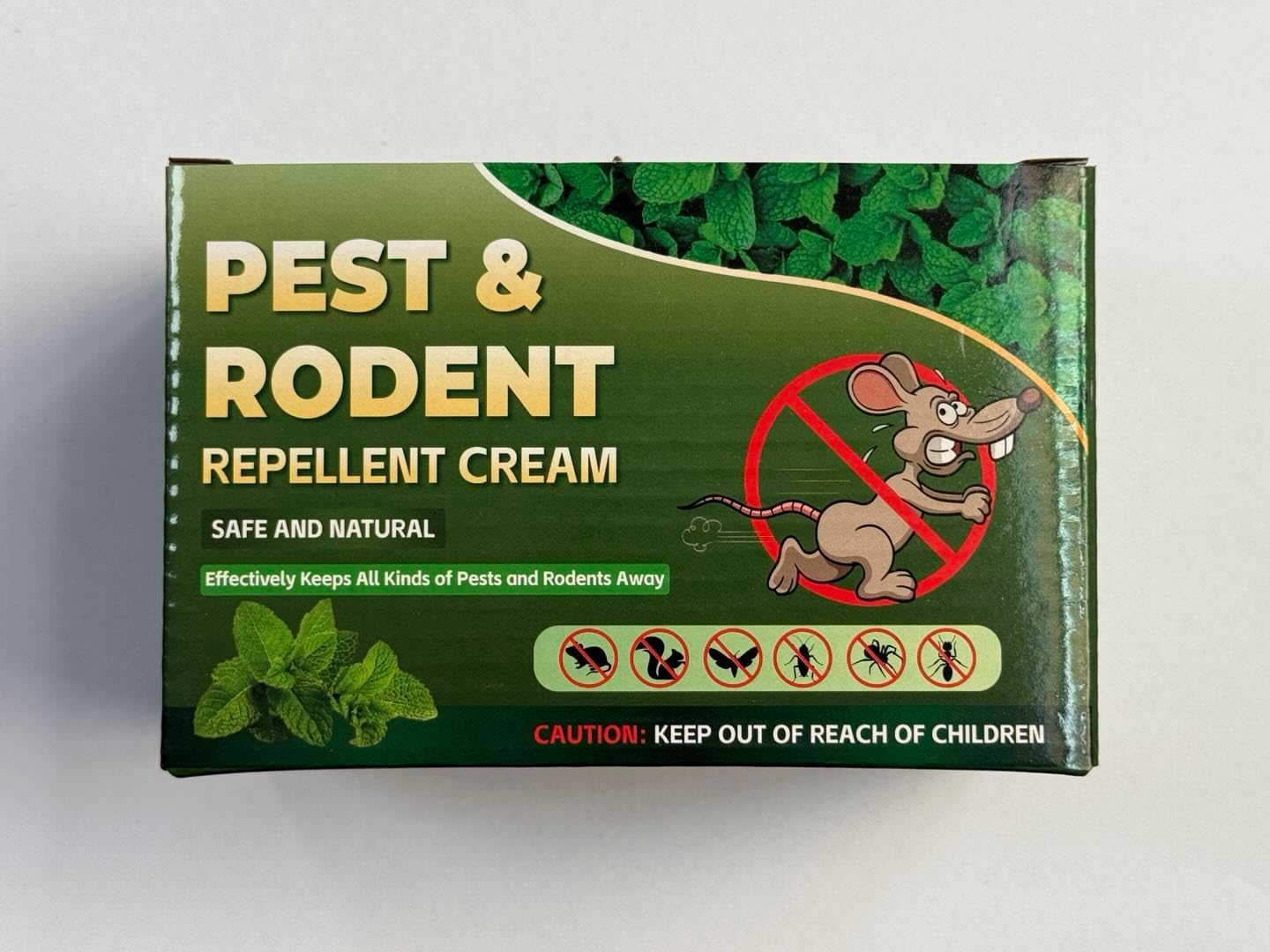 4 Pack Peppermint Wasp Repellent, Natural Bee Repellent Keep Carpenter Bee & Yellow Jackets Out from Outdoor Yard Garden House, Long-Lasting Protection, Safe for Dogs and Children