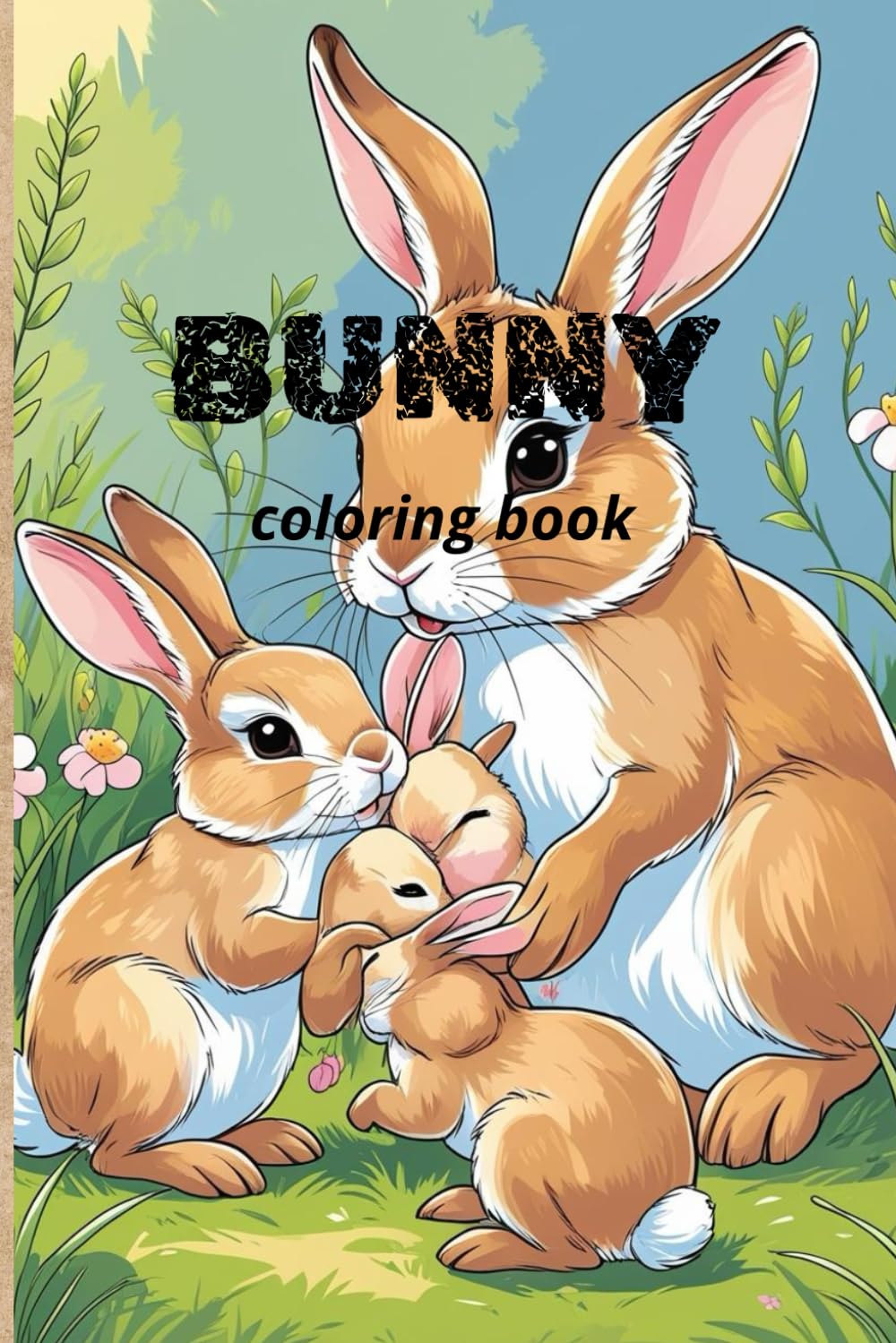 BUNNY coloring book