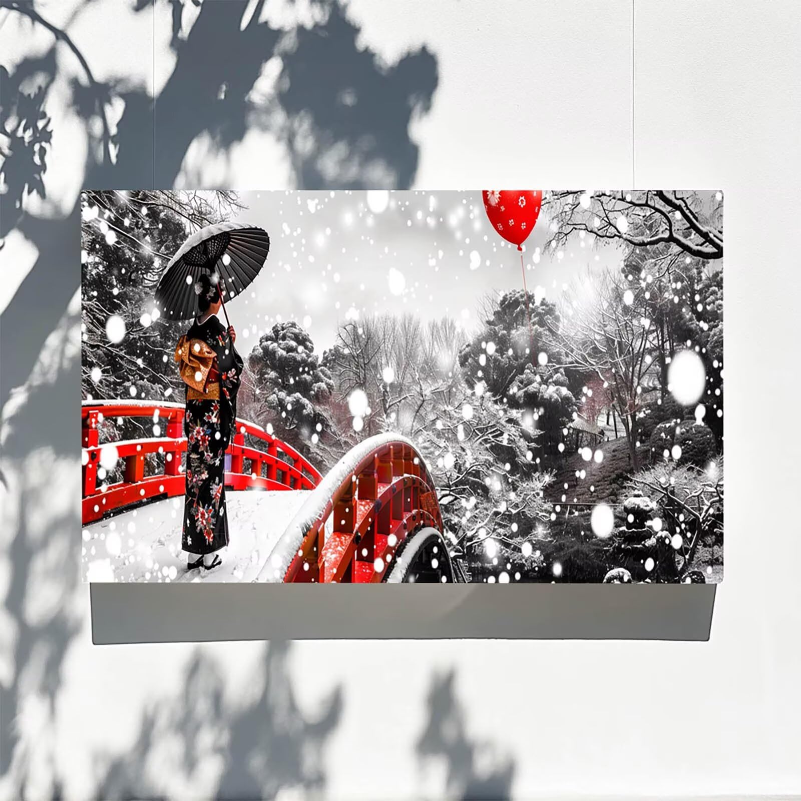 Pintar por Numeros Adultos Mujer, Pintar por Numeros Niños Kit Manualidades Adultos Puente Cuadros para Pintar por Numeros Pintura Acrílico, Cuadros Decorativos Regalos Para Mujer 80X160cm 7w-7-Y