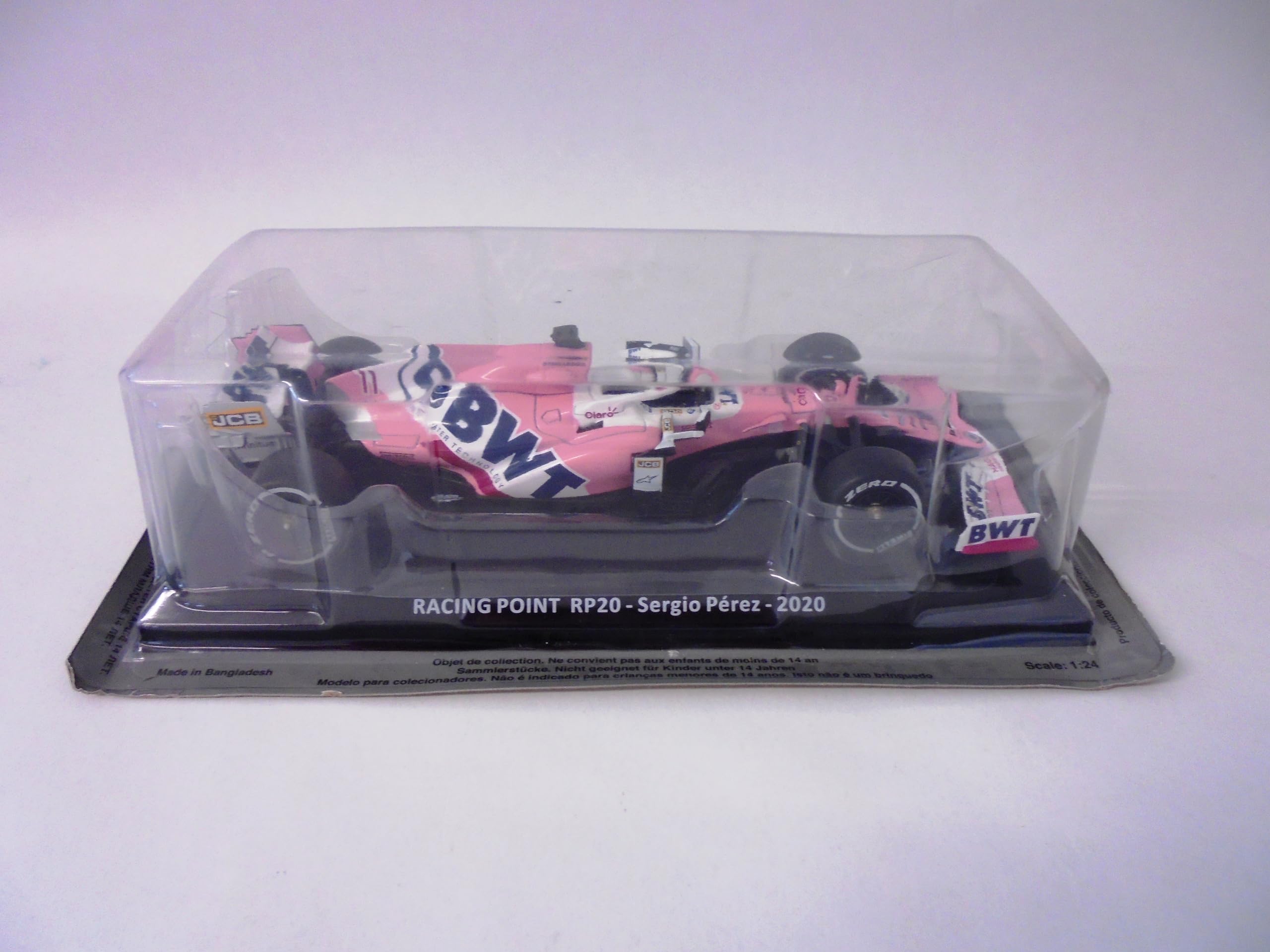 OPO 10 Formel 1 kompatibel mit Racing Point RP20 Sergio Perez 2020 – 1/24 Modellauto – OR061