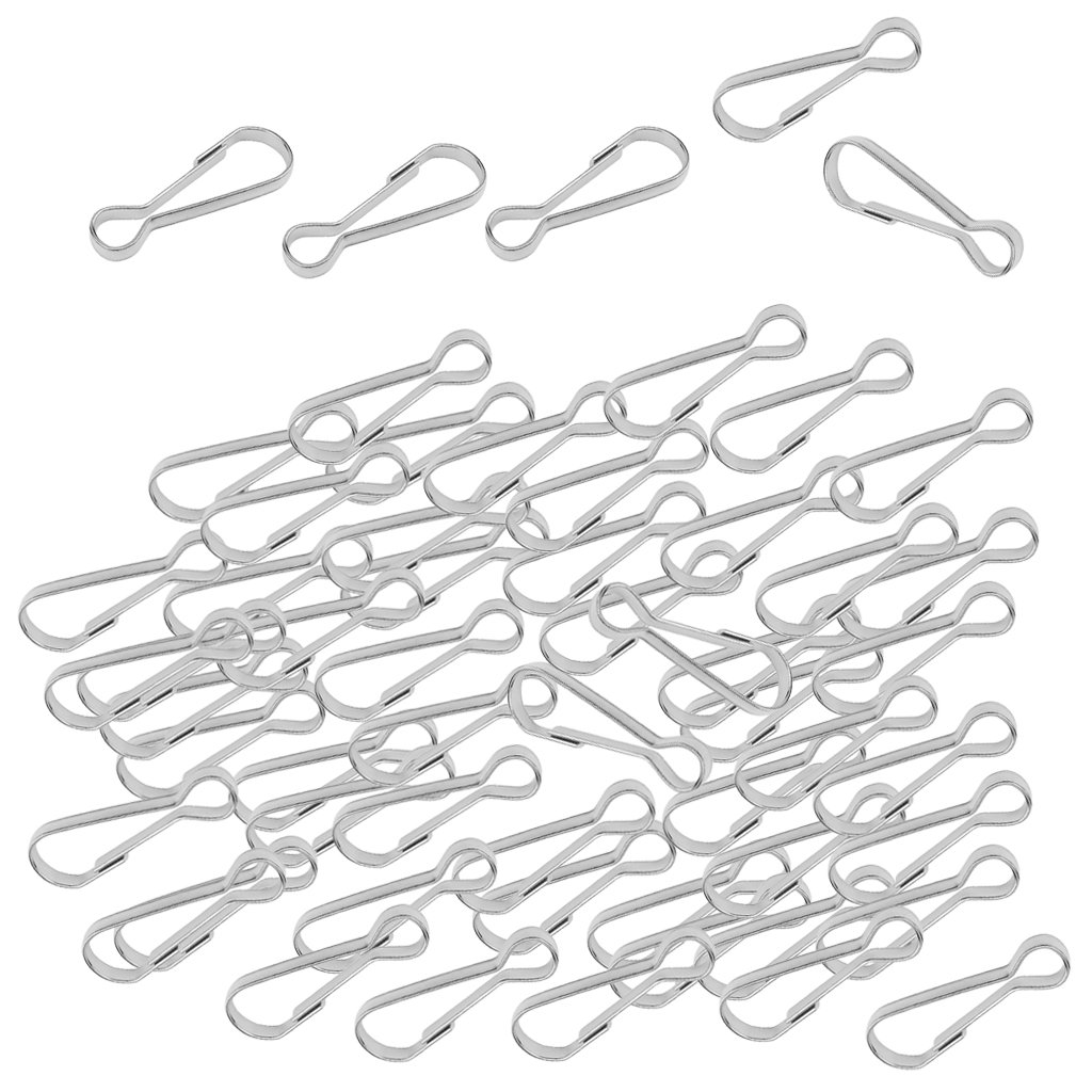 Sharplace 100 Mousqueton en Acier Hamac Crochet Pince