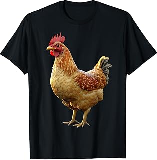 Chicken Hen Female Chick Farm Cluck Farmer Cute Chickens T-Shirt