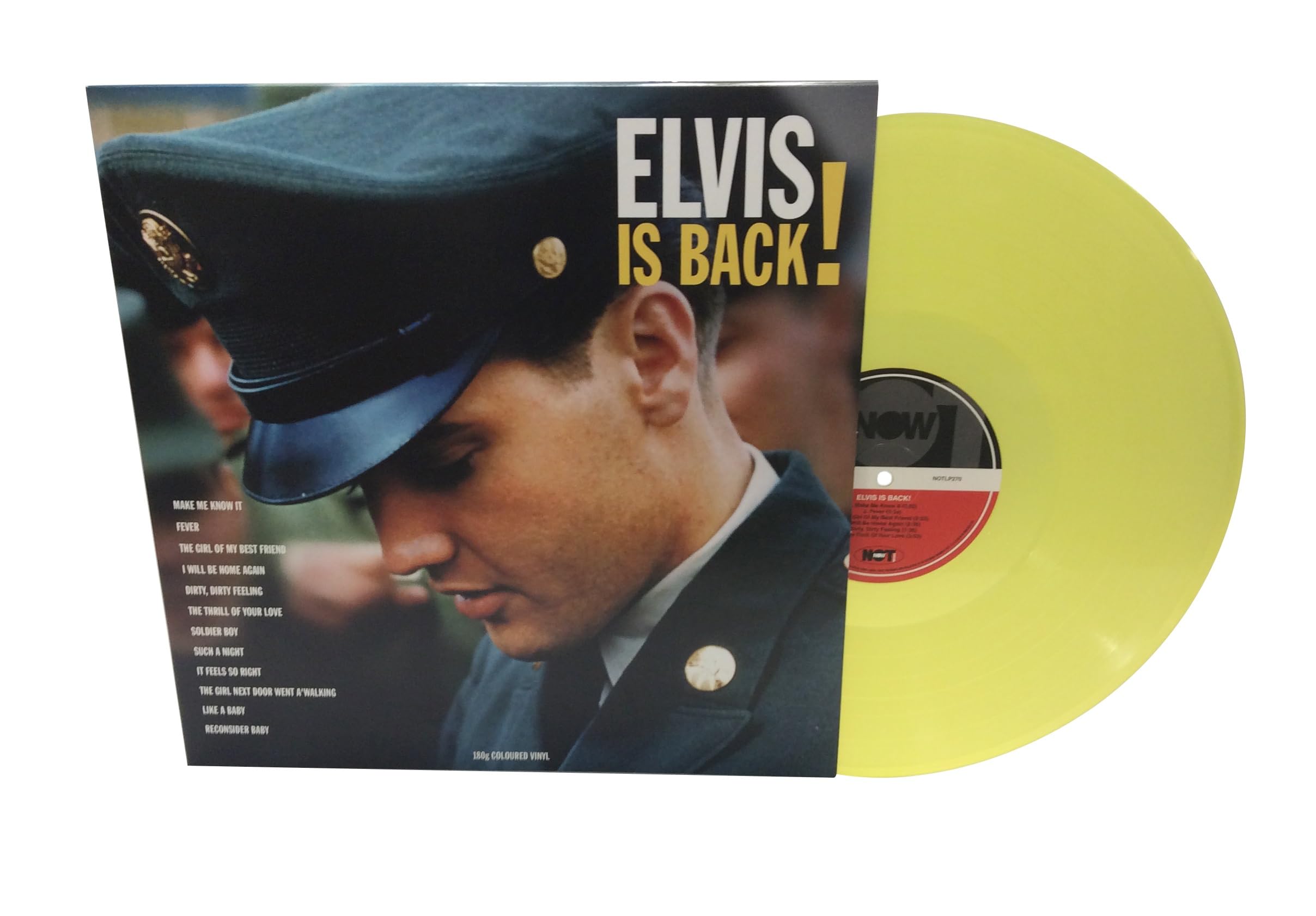 Elvis Is Back! [180g Coloured Vinyl LP] [VINYL]
