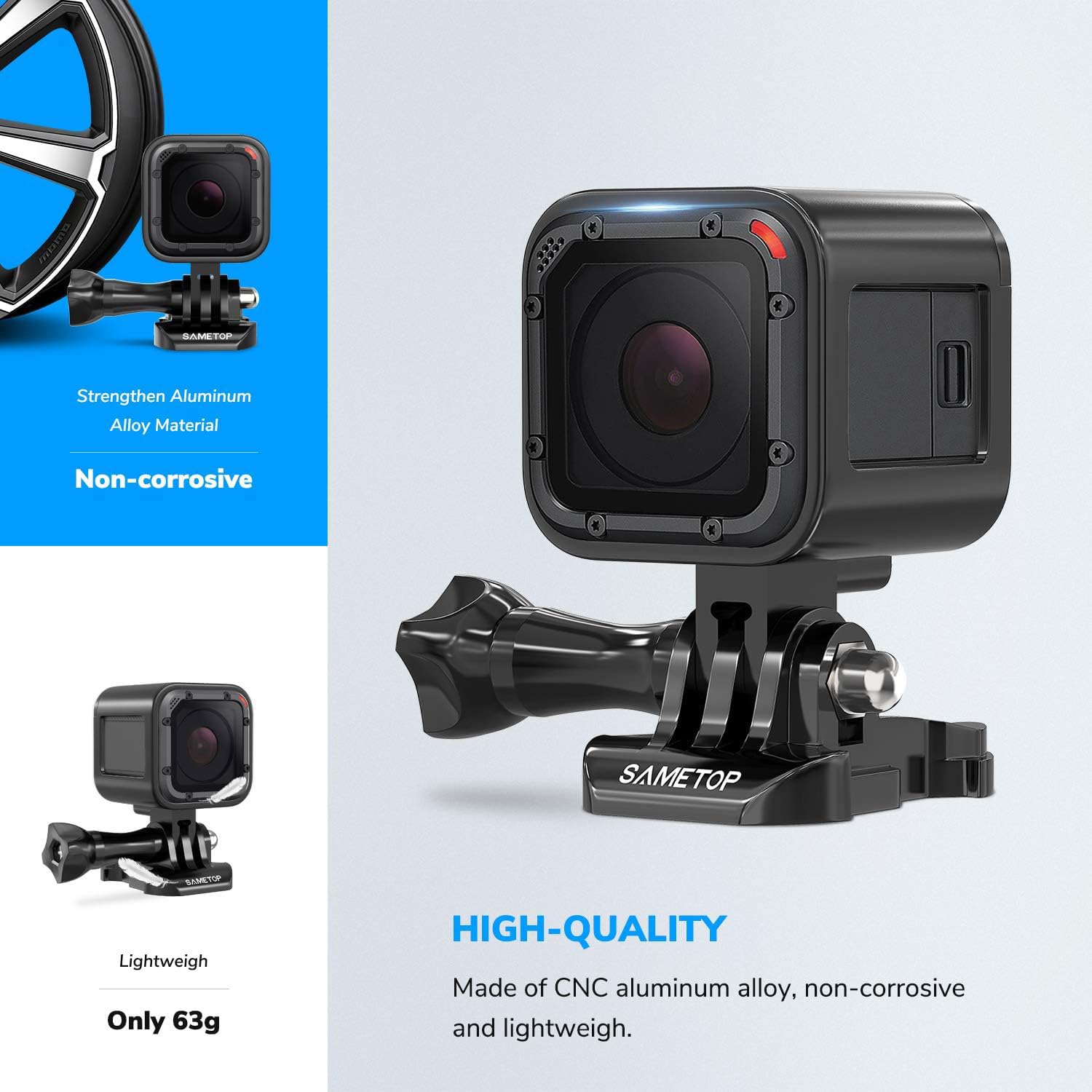 Amazon.com : Sametop Case Aluminum Alloy Housing Frame Compatibale