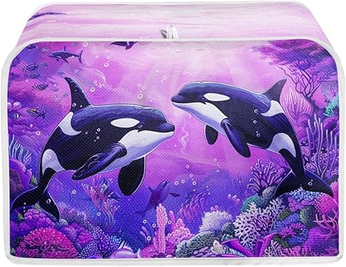 Miniatura 46 de ZFRXIGN Cubierta para tostadora de girasol de pollo con ranura ancha de 2 rebanadas, fundas para electrodomésticos pequeños, lavables a máquina,