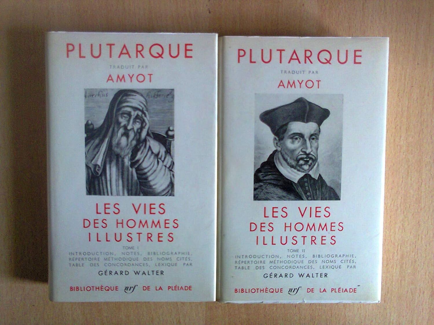Amazon.fr - Bibliothèque de la Pléiade Plutarque La vie des hommes