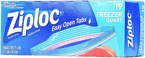 Miniatura 2 de Ziploc Bolsas para congelador, cuarto de galón, 19 unidades