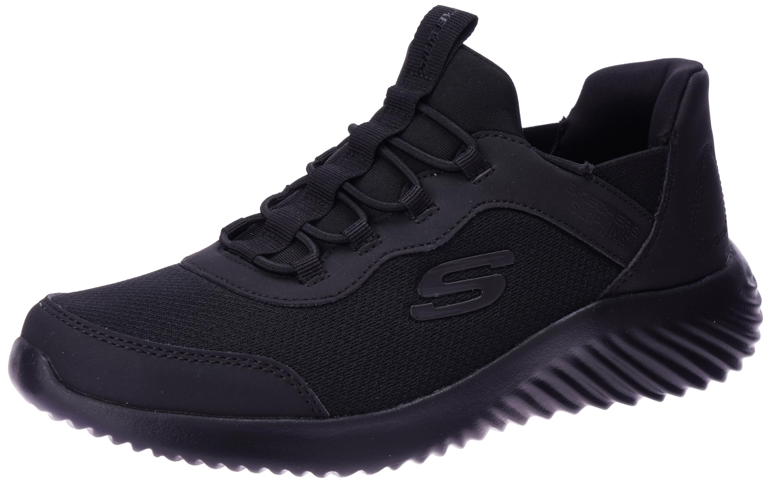 Skechers BOUNDER boys Shoes 28 EU BLACK BLACK