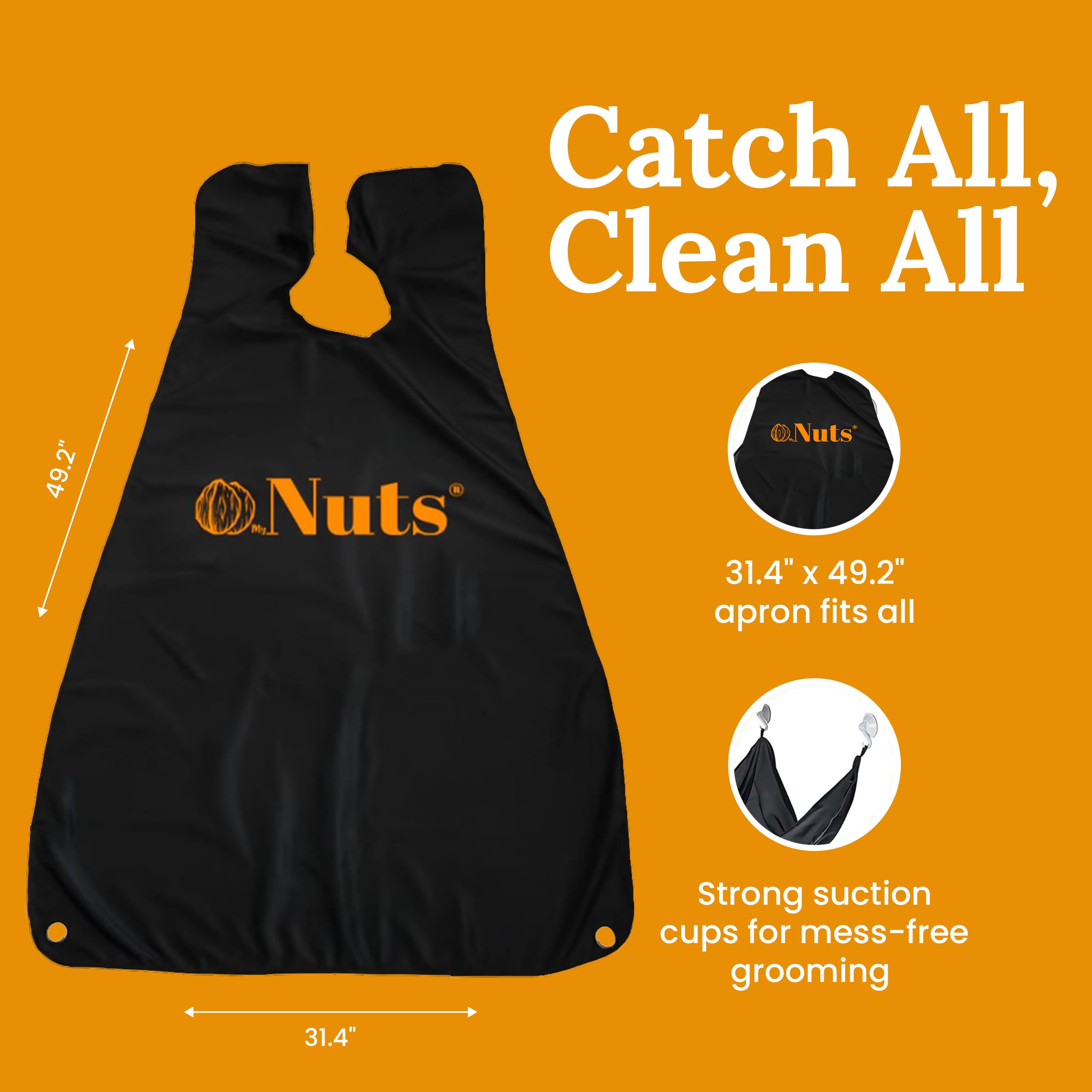 My Nuts Ultimate Men's Grooming Kit - Rasoio pubico compatto e potente per uomini, rasoio a palline, rasoio per palline, body Groomer per uomini, trimmer per peli del corpo per uomini, ideale per