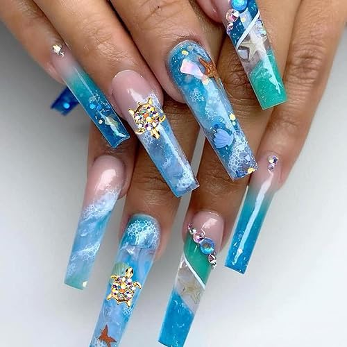 Miniatura 8 de Dijes de uñas de tortuga para uñas acrílicas, 24 piezas de diamantes de imitación metálicos plateados dorados, accesorios Y2K para suministros de