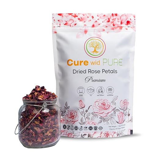 Vista 8 de Cure wid Pure Rue Herb - Ruda Planta Natural en bolsa resellable ecológica - Sabor rico y aromático seco Rue Plant Té de hierbas 2 oz/56 g