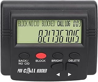 HEITIGN Call Blocker with LCD Display 2000 Groups Large Capacity Prevent Harassment Caller ID Box