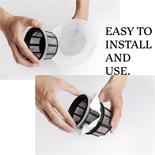 Miniatura 4 de ESPRO 100 filtros de papel de café, para prensa francesa ESPRO Coffee, P3P5P6P7, 32 onzas