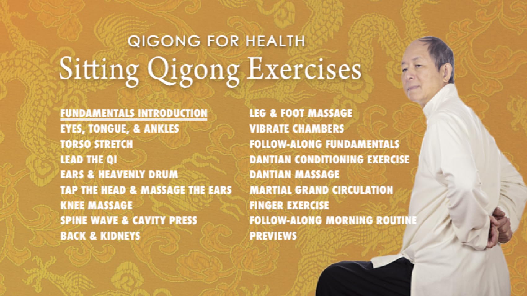 Qigong for Health: Sitting Qigong Exercises with Dr. Yang, Jwing-Ming **Seated Qigong DVD**