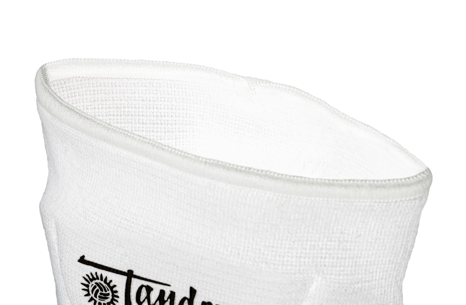 Tandem Sport Volleyball Knee Pads - Low Profile Knee Pads - Absorbs Impact, Reduces Stress on Knees - Lightweight EVA - L/XL, White