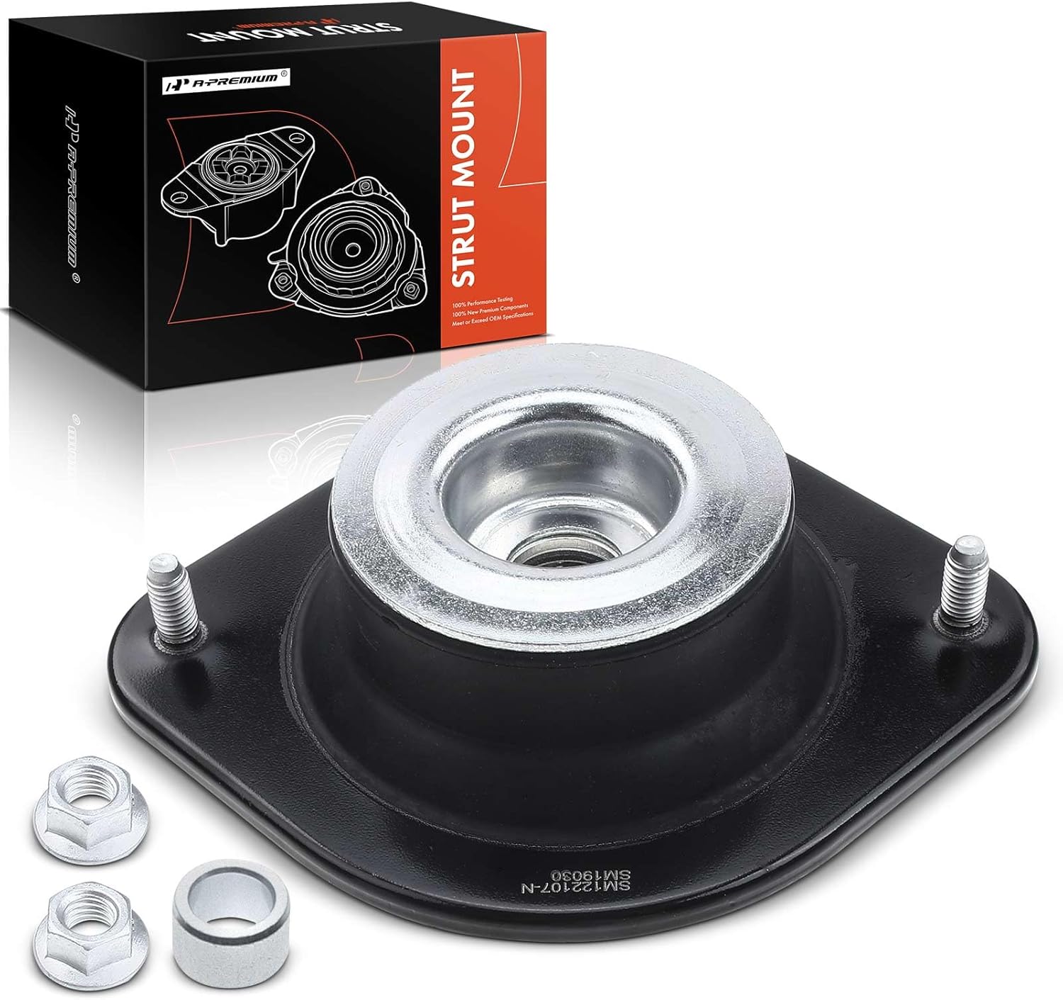 A-Premium Front Suspension Strut Mount Compatible with Volkswagen Jetta Rabbit Scirocco Cabriolet Dasher Toyota Pickup Audi Fox