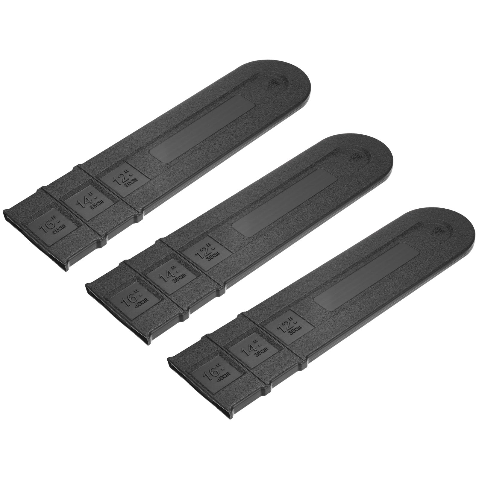 M METERXITY 3-Pack Chainsaw Chain Cover 16 Inch Plastic Chainsaw Scabbard Cover Chainsaw Bar Cover for 12" 14" 16" Garden Chainsaw Protective Cover