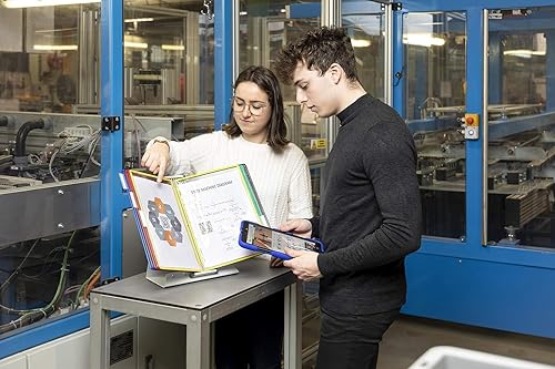 Miniatura 6 de Tarifold Sistema de referencia y visualización de escritorio, 10 bolsillos de doble cara, tamaño carta, bolsillos surtidos (D291)