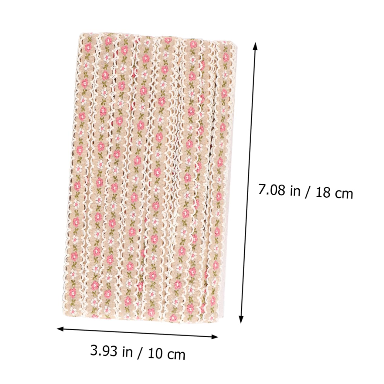 3 Piezas ribete de encaje de ropa Decoración de vestuario adorno de encaje nupcial bordado decoración de macramé apliques de de tela de bricolaje cinta de paño