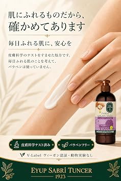 Eyüp Sabri Tuncer Natural Argan Oily Hand And Body Lotion Pet Bottle (250 ml)