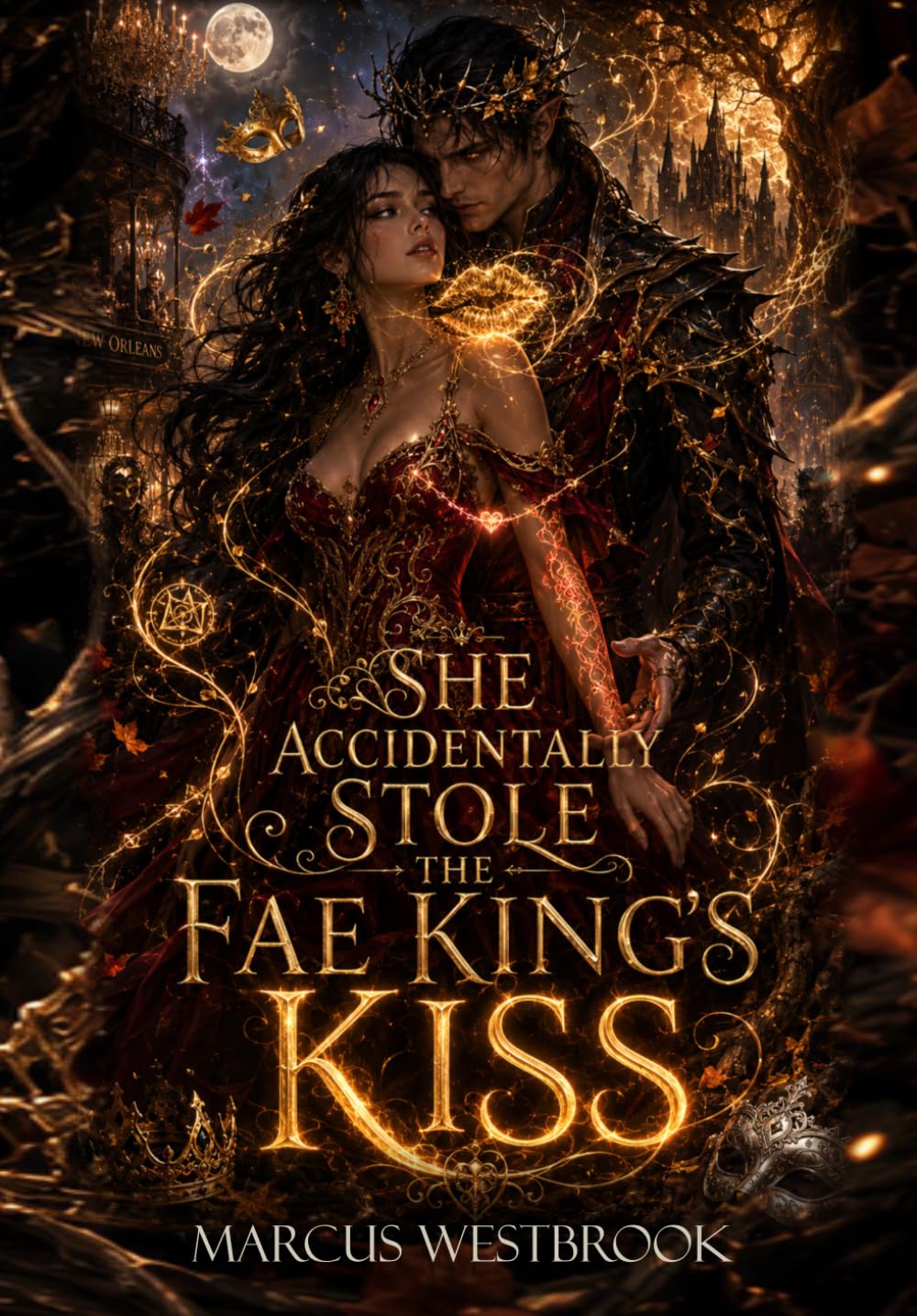 She Accidentally Stole the Fae King’s Kiss: Sexy Chaotic Romantasy (Kissed by the Fae King)